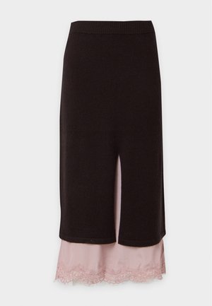 Pinko, TOLOSA - Jupe trapèze - brown/nude