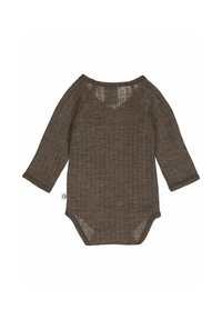 Müsli by GREEN COTTON LANGARM - Body - walnut melange