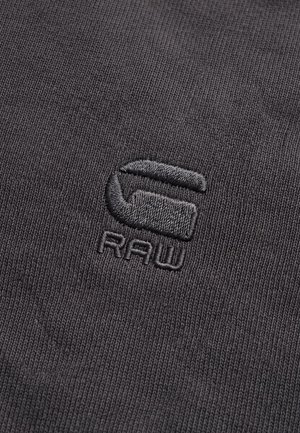G-Star Raw, G-STAR RAW HEREN SWEATERS UNIT WASHED HALF ZIP SW L\S. - Sweater - dk black gd