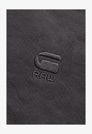 G-Star Raw, G-STAR RAW HEREN SWEATERS UNIT WASHED HALF ZIP SW L\S. - Sweatshirt - dk black gd