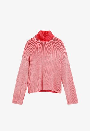 Desigual, RIBBED TURTLENECK SWEATER - Trui - pink