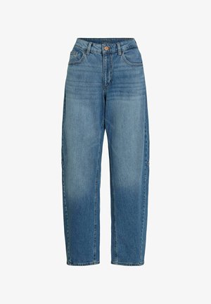 VILA, JEANS VIBRADY BARREL-FIT - Wide Leg - medium blue denim