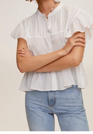 Vapaa-ajan kauluspaita - off-white