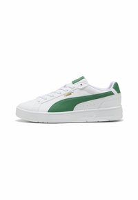 Unselected, puma white archive green puma gold