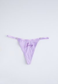 Juicy Couture 3 PACK  - String - multi- black, sheer lilac, cotton candy