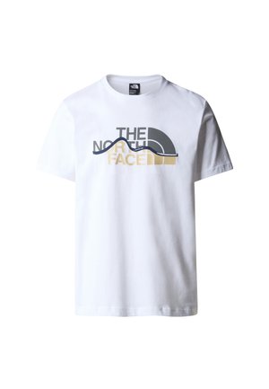 The North Face MOUNTAIN LINE TEE - Print T-shirt - tnf white