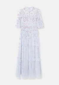 SHIMMER DITSY LONG SLEEVE GOWN - Gallakjole - cloud