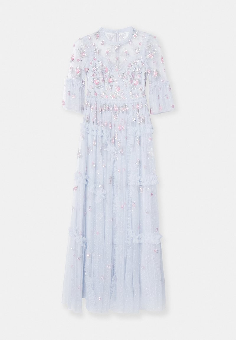 shimmer ditsy long sleeve dress Ditsy Floral Shimmer Mini Dress
