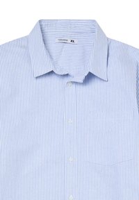 Terranova OXFORD A RIGHE - Camicia - var celeste