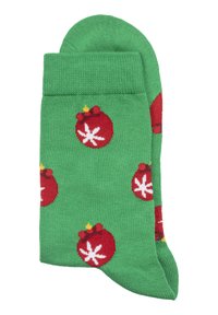 john devin Sokken - rot grün anthrazit