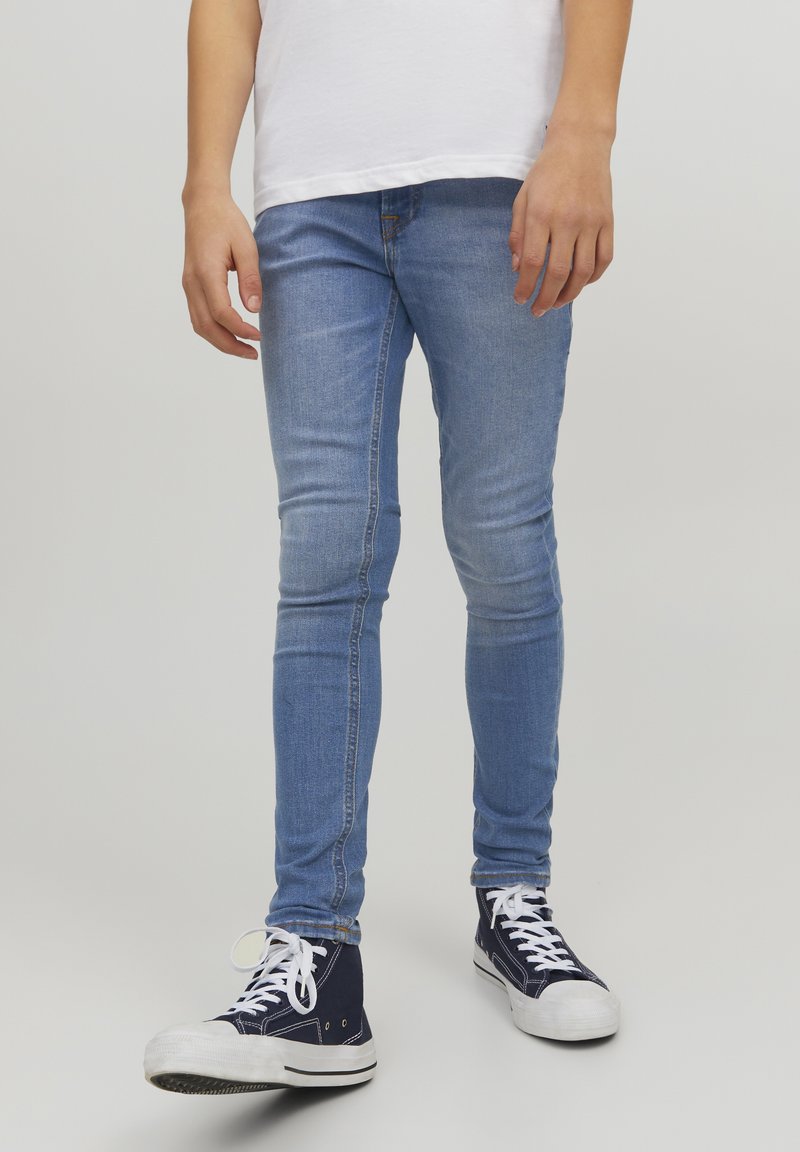 Jack & Jones Junior LIAM ORIGINAL - Skinny džíny - blue denim