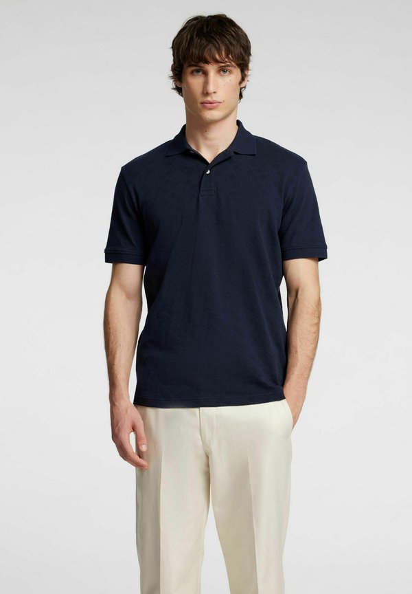 JACQUARD - Poloshirt - sky captain