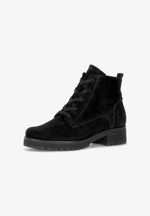 Gabor, GABOR SCHNÜRSTIEFELETTE - Winter boots - black
