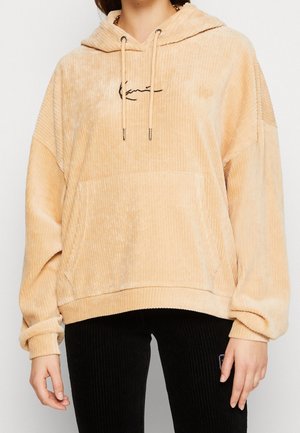 Hættetrøje - beige