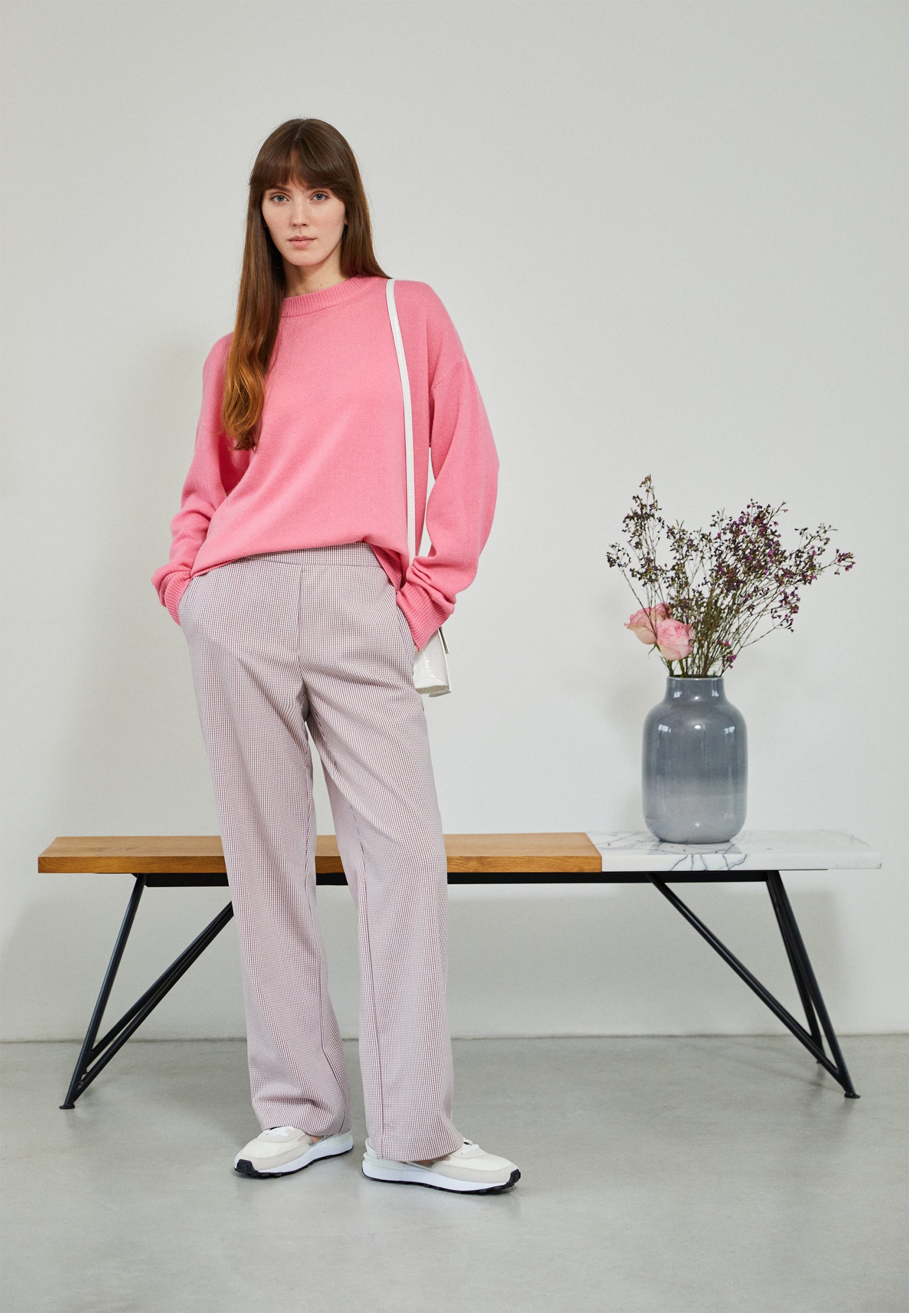 Moss Copenhagen JAIDA PANTS - Broek - orchid/paars gemêleerd - Zalando.nl