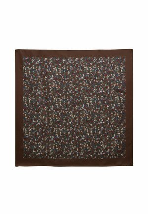 ELSIE SMALL SQUARE - Halsduk - chocolate brown
