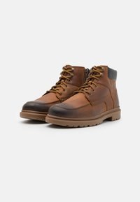 Geox ANDALO - Stivaletti stringati - browncotto