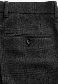 Next SLIM FIT CHECK - Püksid - charcoal grey