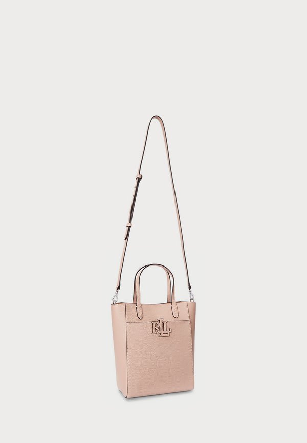 PEBBLED LEATHER SMALL CAMERYN TOTE BAG - Handbag - sunrise blush3