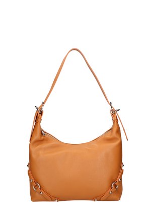 SHOULDER  - Borsa a mano - cognac