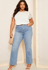 Curves Like These SHORT SLEEVE-REGULAR FIT - T-Shirt print - white
