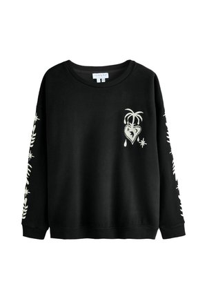 EMBROIDERED   - Melegítőfelső - black