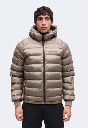 Peak Performance, TOMIC INSULATED HOOD JACKET - Пухено яке - brown