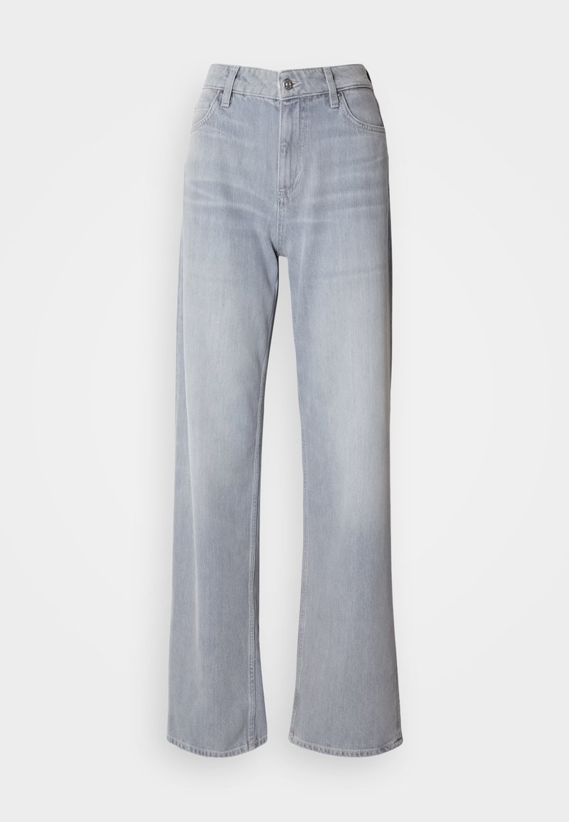 Boss Relaxed fit jeans donkergrijs