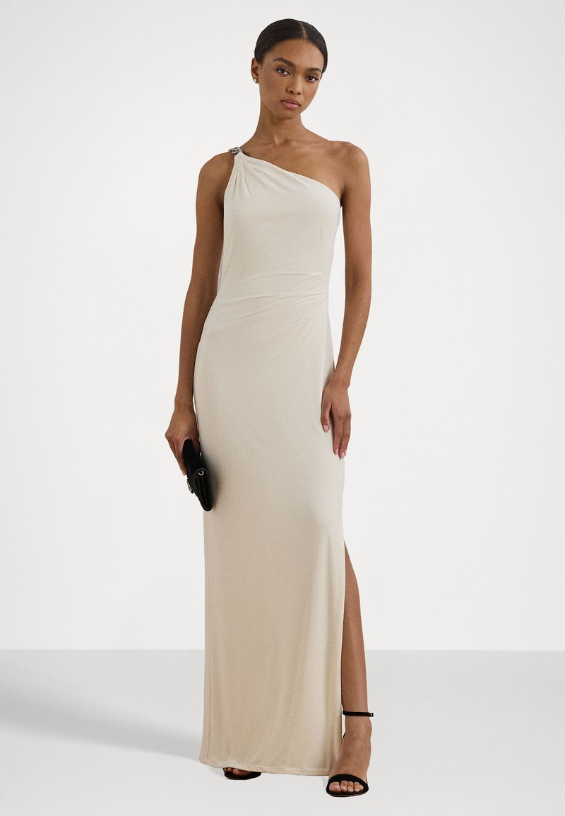 white lauren ralph lauren dress Women's Floral-Lace Racerback Sheath (14, White) at Amazon Women's Clothing store which is designed with a cascading Ralph Lauren Women's Linen Column