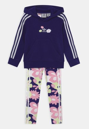 HOODIE SET - Tepláková souprava - legacy indigo/white/true pink/almost lime