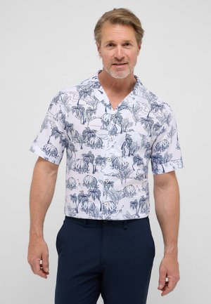 Eterna KURZARMHEMD - MODERN FIT - Skjorter - blau