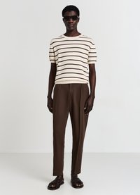 Calliope T-Shirt print - var bianco lana