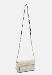 Guess ASSIA CROSSBODY FLAP ORGANIZER - Skuldertasker - stone