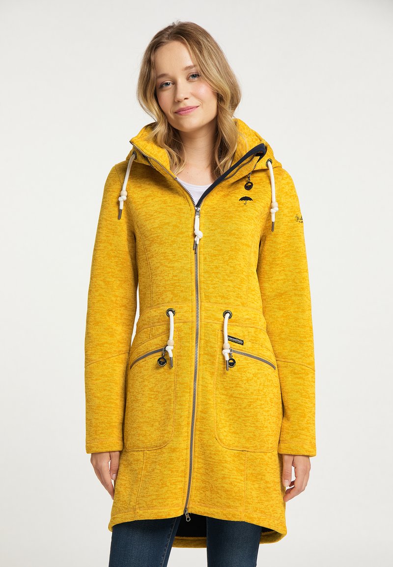 Damen Parkas | Schmuddelwedda SCHMUDDELWEDDA FRAULLY Parka senf melange/senf - DM91717 Damen Parkas | Schmuddelwedda SCHMUDDELWEDDA FRAULLY Parka senf melange/senf - DM91717