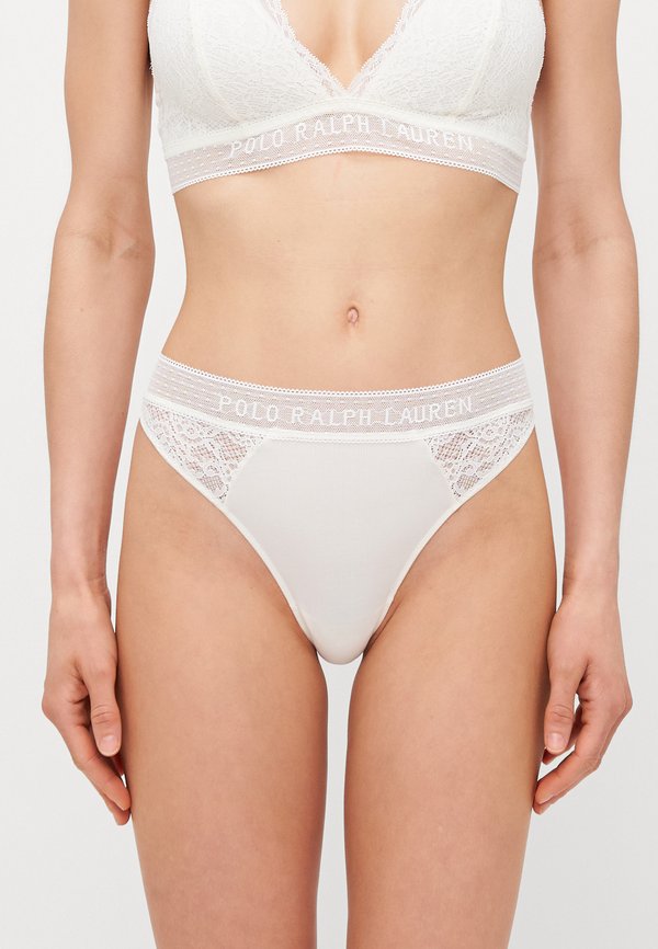 LOVE COLLECTION THONG - Briefs - egret
