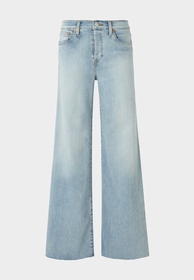 RE/DONE MID RISE PALAZZO - Široke kavbojke - blue denim