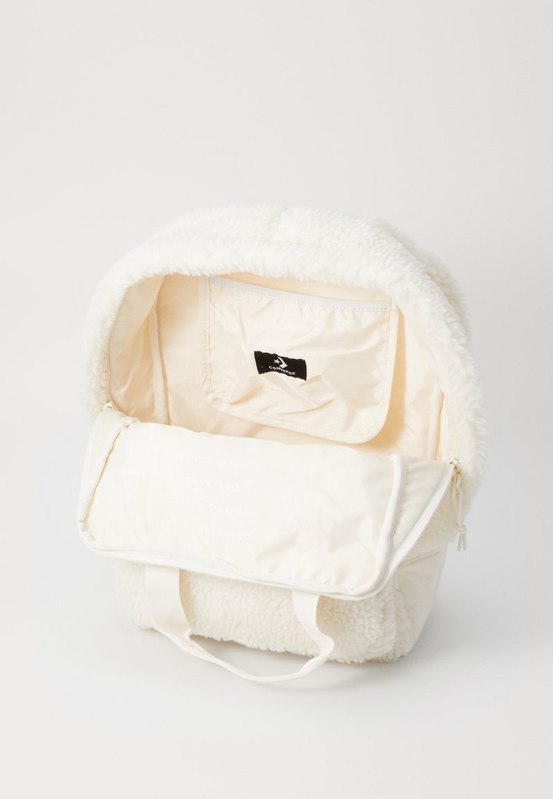 converse mini backpack cream Converse SHERPA SMALL SQUARE BACKPACK UNISEX - Rucksack -  offwhite/off-white