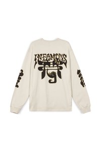 Grimey MANGA TUSKER TEMPLE - FW23 - Longsleeve - blanco