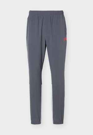 Under Armour, TECH UTILITY WOVEN - Παντελόνι φόρμας - castlerock/mod gray/racer red