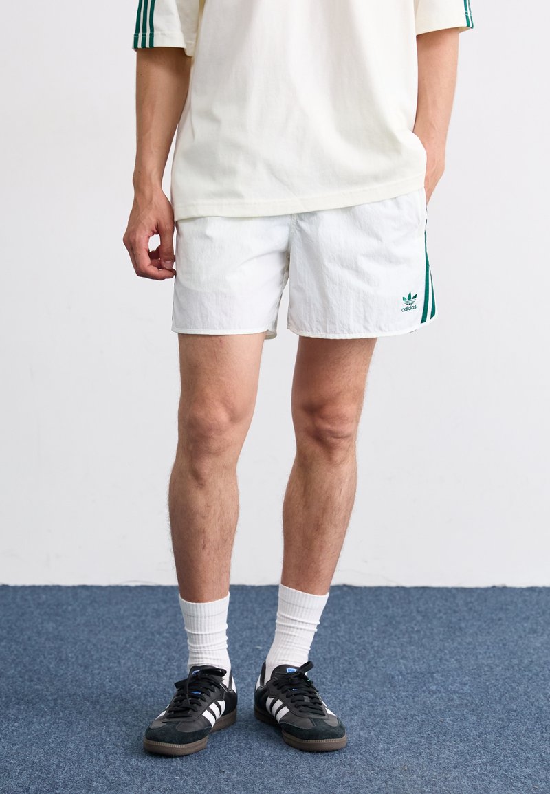 adidas Originals - SPRINTER - Pantalon de survêtement - off white/collegiate green, Agrandir