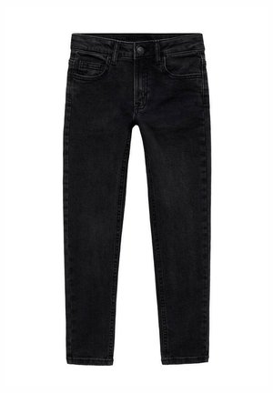 Slimfit džínsy - black denim