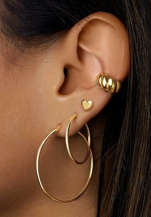 Singularu, Boucles d'oreilles - gold-coloured