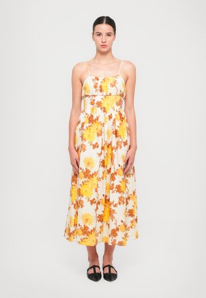 LORA MIDI  - Hverdagskjole - light yellow