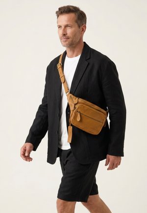 VENEZIA, CROSS BODY BAG - Skuldertasker - light brown