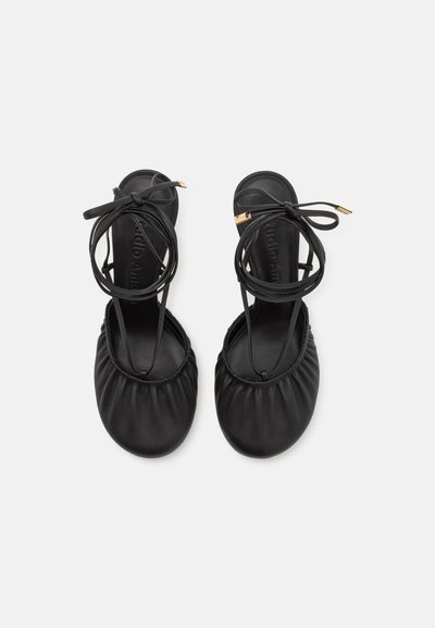 Studio Amelia RONDE LACED - Højhælede pumps - black