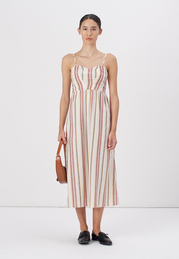 OBJKAREN MIDI DRESS - Maxi dress - sandshell3