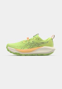 GEL TRABUCO 13 - Chaussures de running - lime green/rainstorm grey