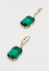 Lauren Ralph Lauren STONE DROP - Øredobber - gold-coloured/green
