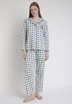 MANGA LARGA ABIERTO YOU MAKE ME LOVE SET - Pijama - gris jaspe