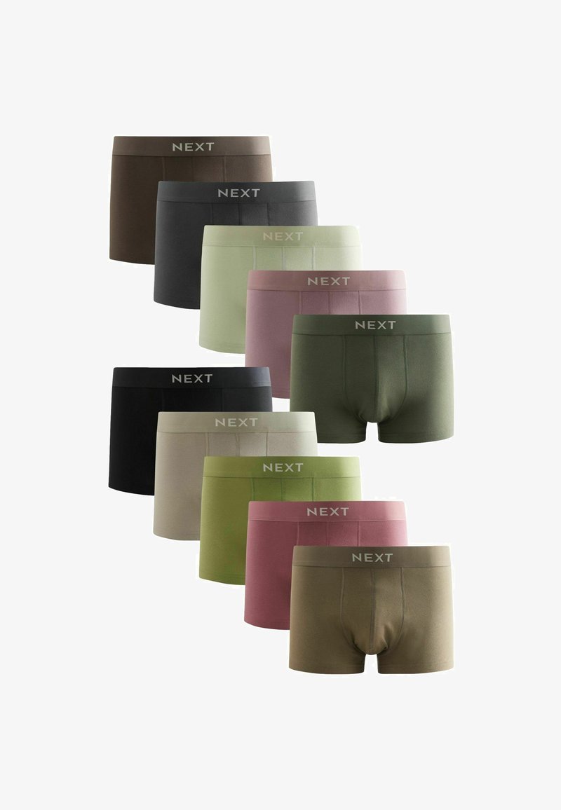 Next HIPSTERS 10 PACK - Kitsad bokserid - green pink
